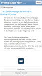 Mobile Screenshot of fwg-fbl.de